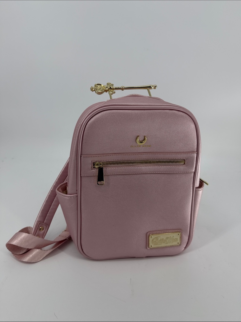 Loungefly Sailor Moon Spiral Heart Moon Rod Mini Backpack BoxLunch
